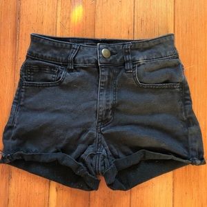 American eagle high waisted stretch denim shorts